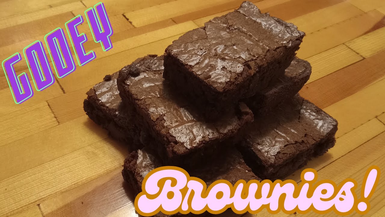 Homemade Gooey Chocolate Brownies!