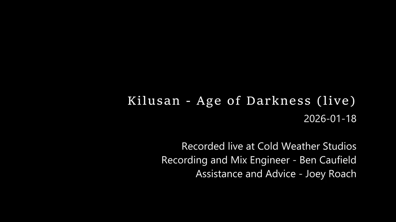 Kilusan - Age of Darkness (live at Cold Weather Studios)