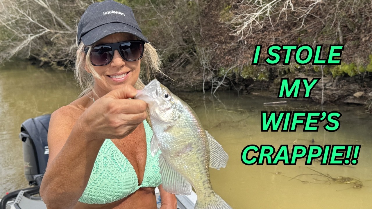I Stole My Wife's Crappie! She Was Very Upset!