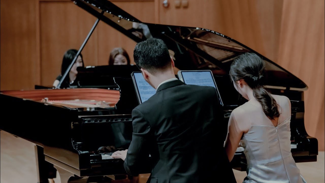 J.Brahms Symphony No.1 for 2 Pianos 8 Hands-Ensemble Linie 리니에 | 브람스 교향곡 1번