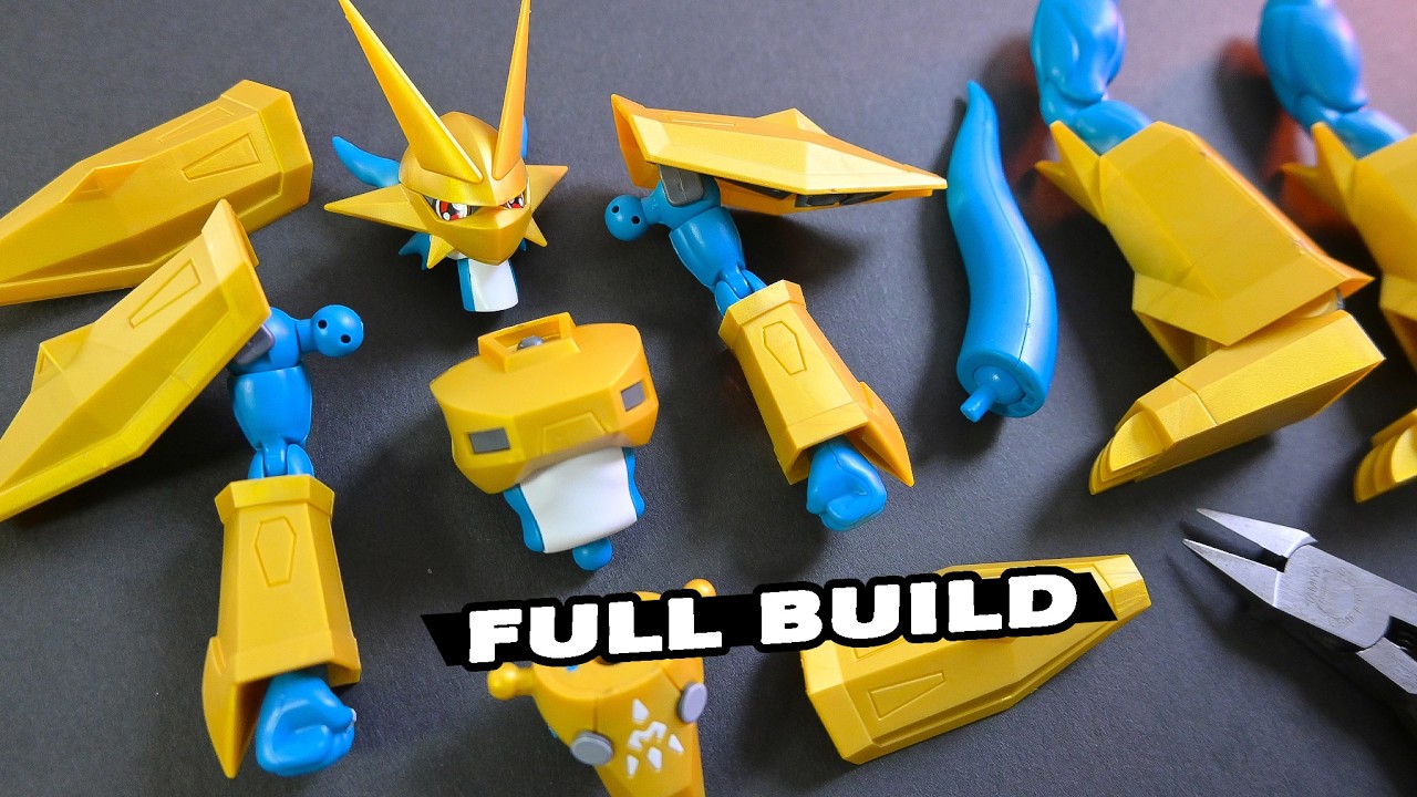 MAGNAMON Figure-Rise Standard Digimon Adventure Character Model Kit Warrior Digimon ASMR Build Toys