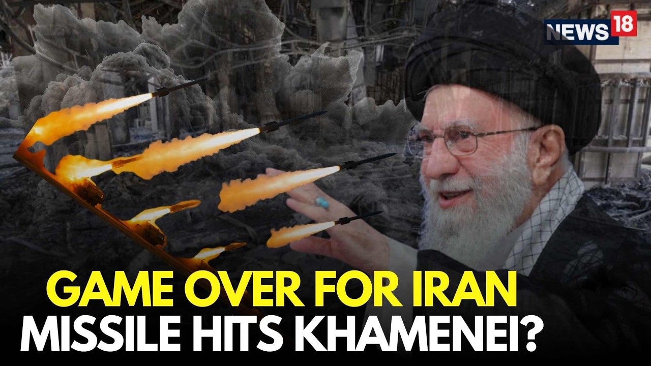 CAUGHT ON CAM LIVE: US Israel Missile Hits Khamenei? | US Israel Attack Iran LIVE | Trump | N18G