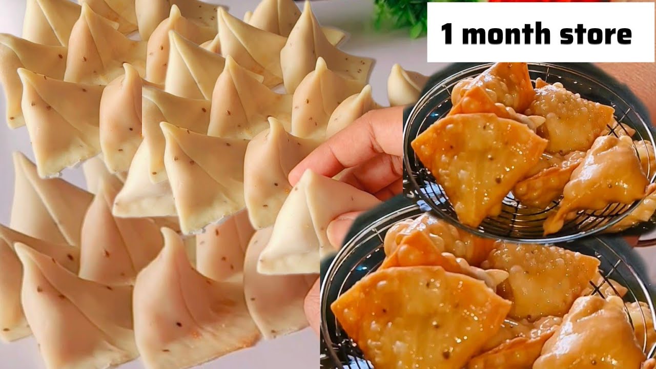 Dry mini easy samosa recipe