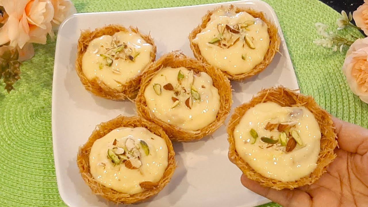 ঈদ স্পেশাল সেমাইয়ের নতুন রেসিপি | Cup Semai Recipe | Sevai Katori Recipe | Eid Special Dessert