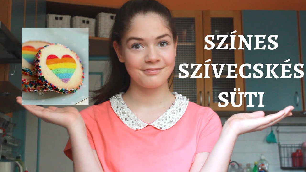 • SZÍNES SZÍVECSKÉS SÜTI próbálkozás! // Dorina Visz •