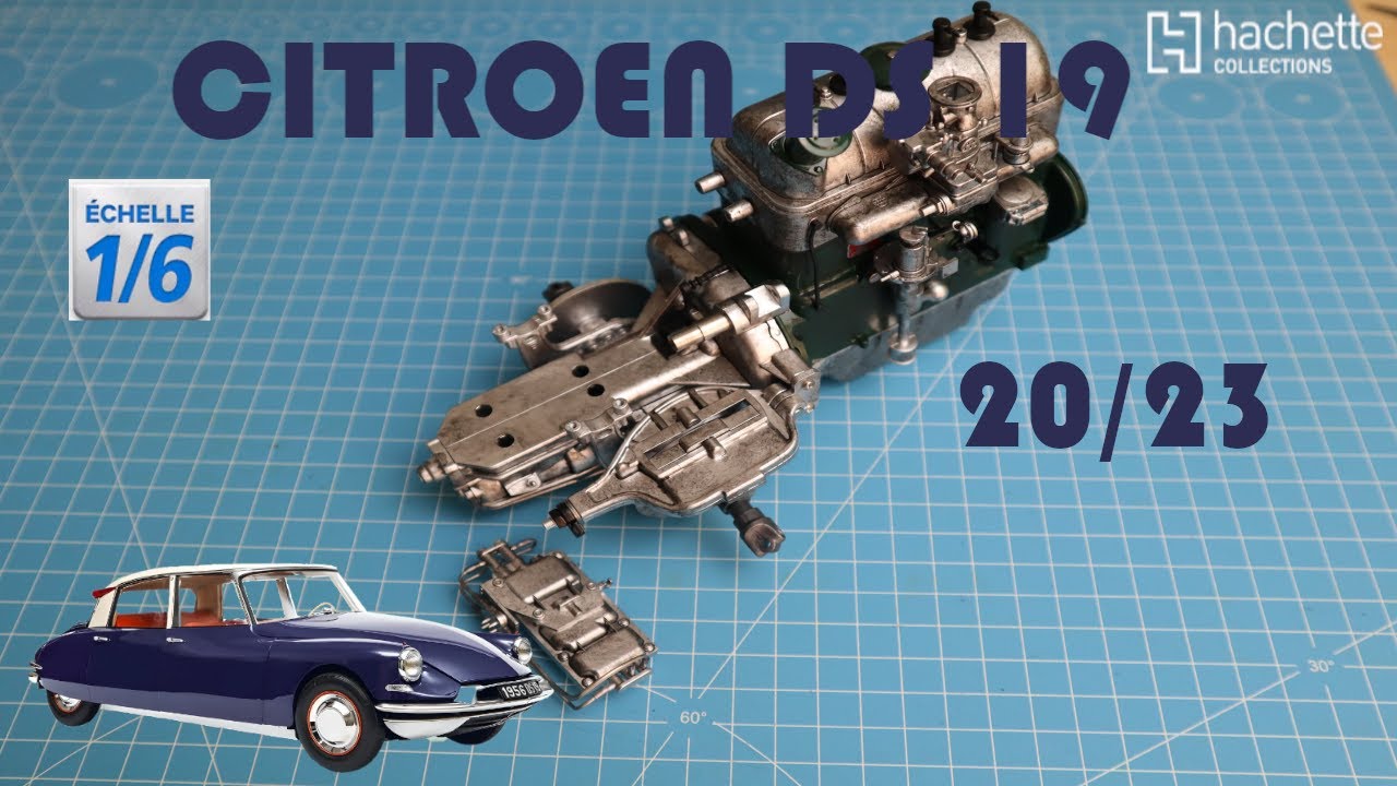 Construisez la Citroën DS 19 1/6 