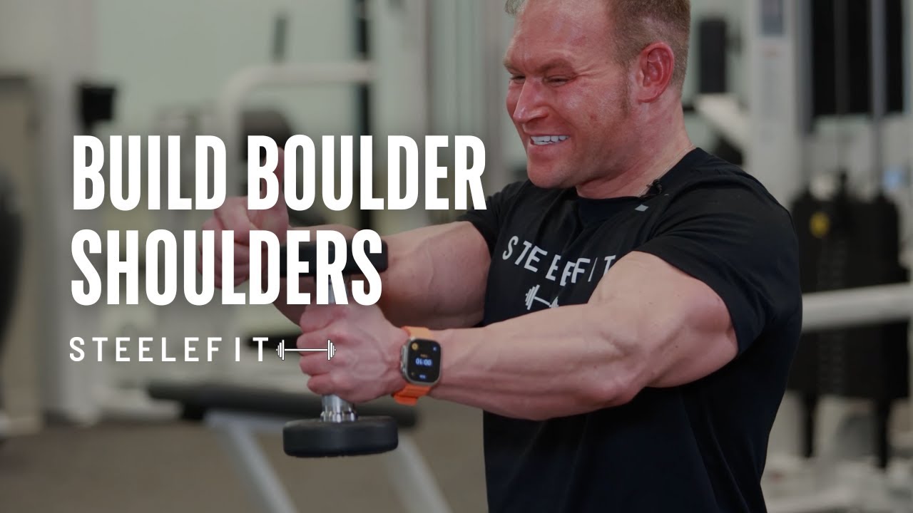 Get Boulder Shoulders Fast With The Ultimate Seated Front Raise!