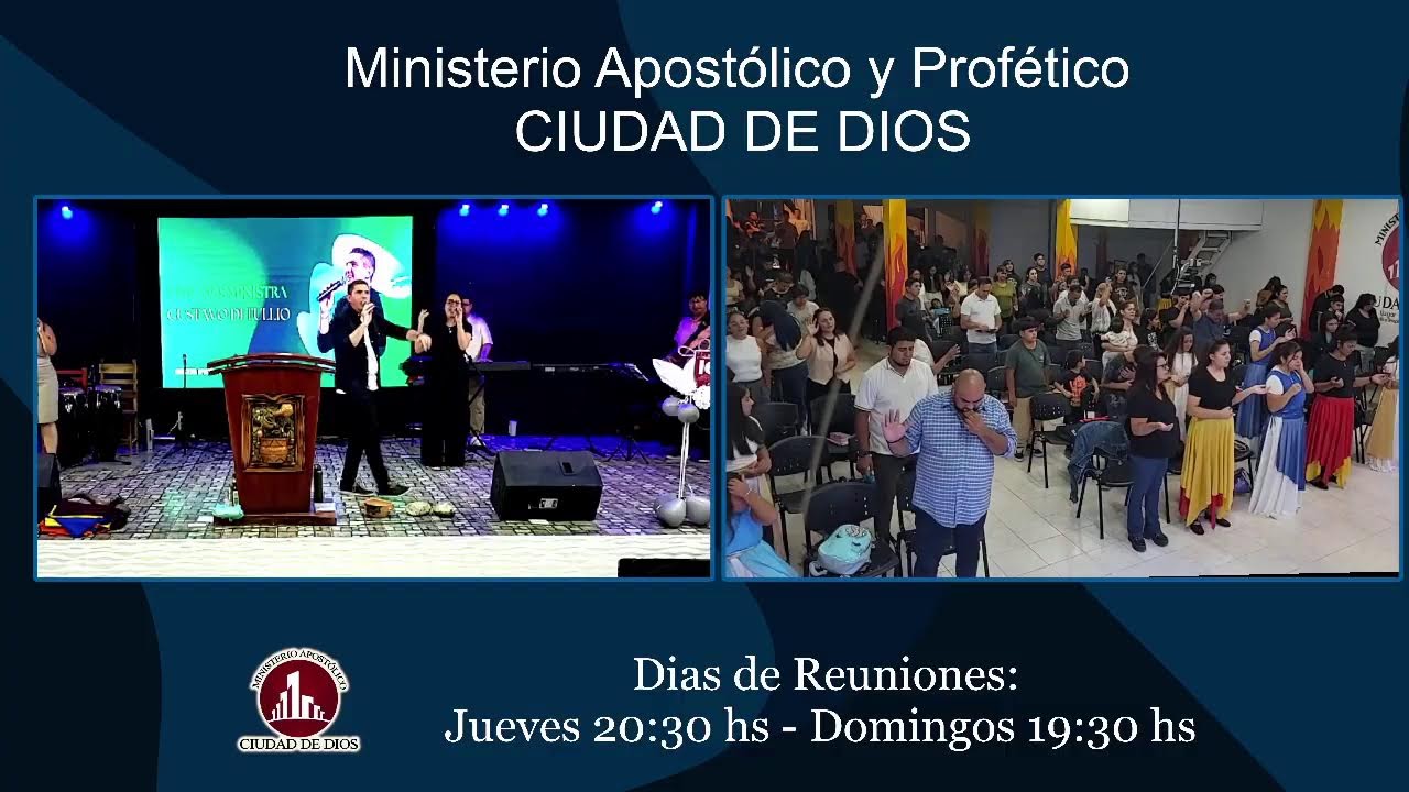 Reunión en vivo -Ciudad de Dios - Gral. Roca 05/02/26  CIUDAD DE DIOS