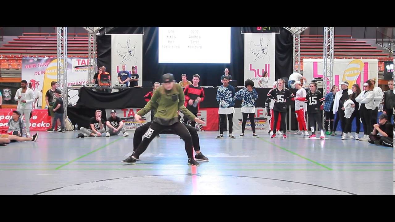 ANDRE FABRIZIUS & SARAH HEIDTMANN | Duos Adults | TAF Deutsche Hip Hop Meisterschaft 2016