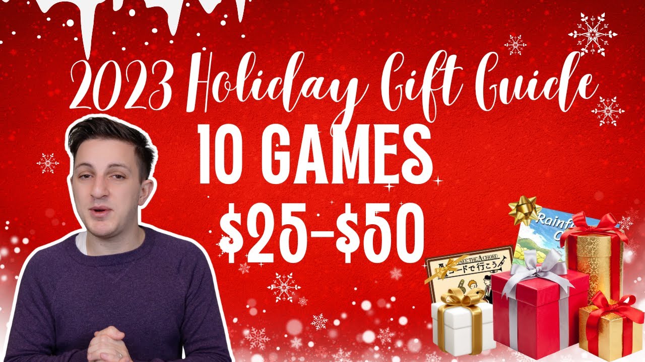 2023 Board Game Holiday Gift Guide Pt II: Games $25-$50