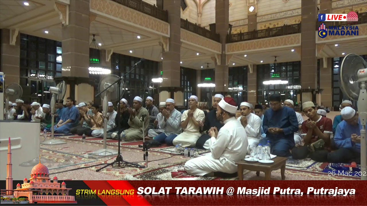 Solat Tarawih @MasjidPutra
