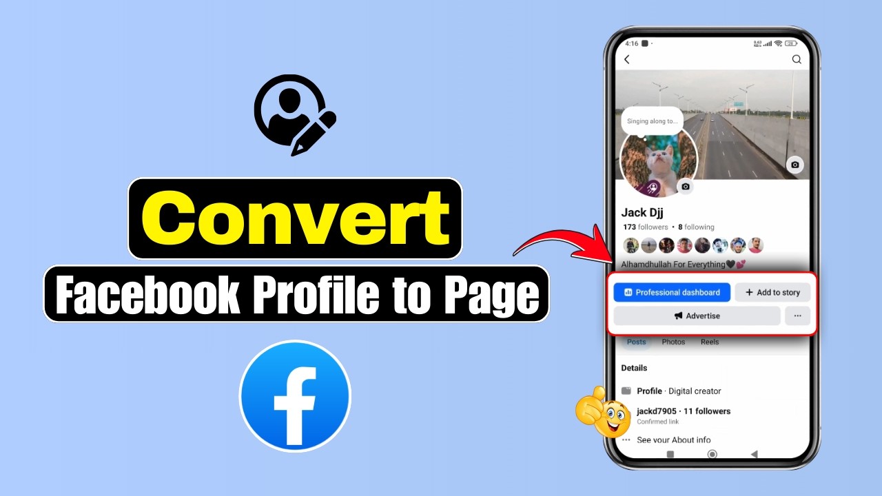 How to Convert Facebook Profile to Page In 2026