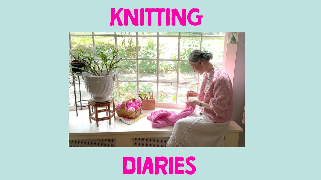 Knitting Diaries – Hand Knit Princess Sweater With Me Quietly | No Talking, Slow Living ASMR