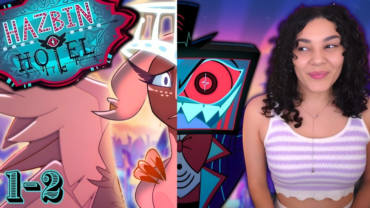 He's hot? HAZBIN HOTEL Season 2 ep 1 & 2 REACTION | New Pentious | Storyteller