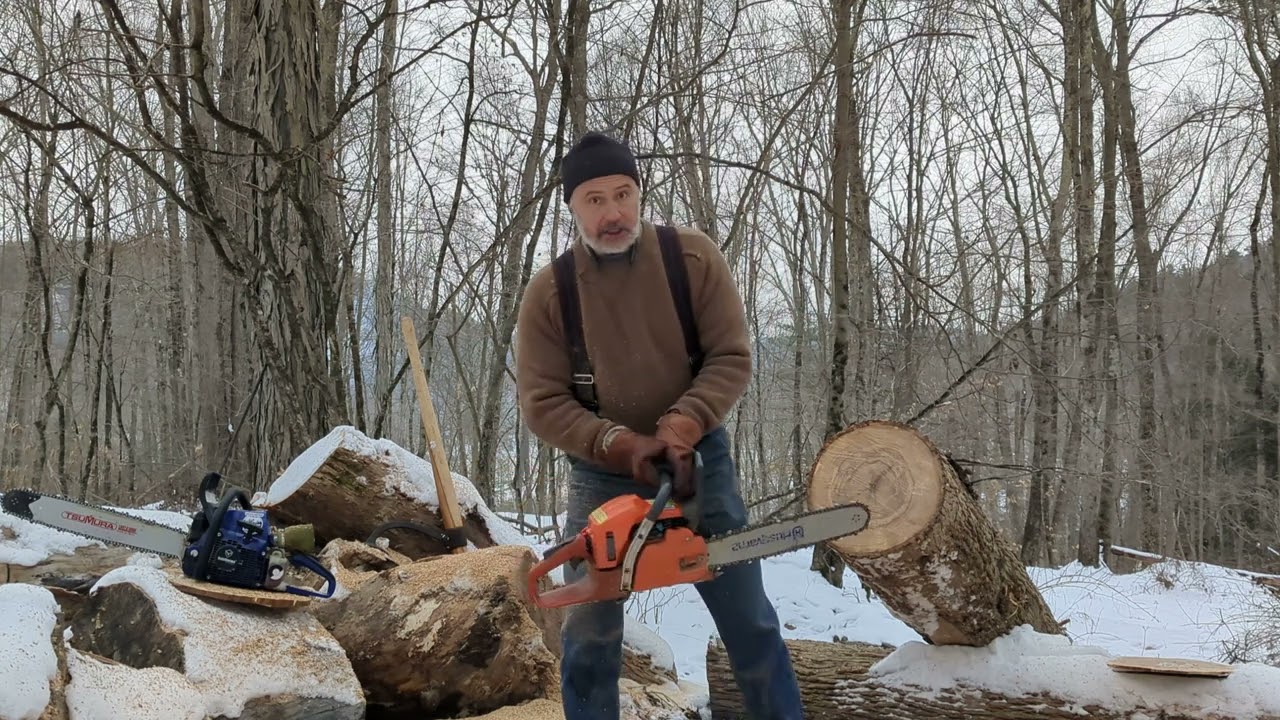Bluesaws - OEM husky 359 vs. farmertec G366 Bulletproof version.. very different 59cc saws..