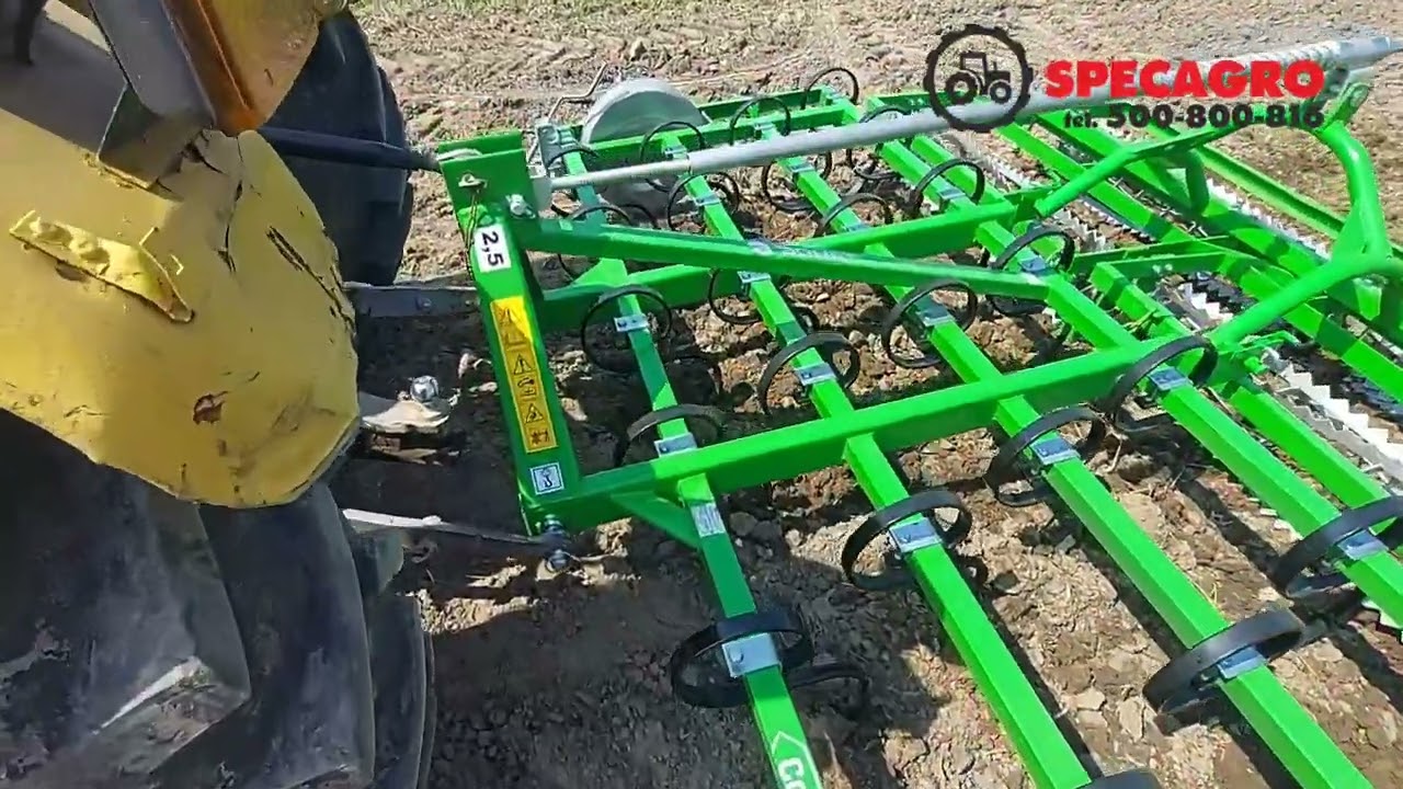 Agregat uprawowy CARINA 2.5m Wałki na łańcuszek! SPECAGRO TEL-500-800-816