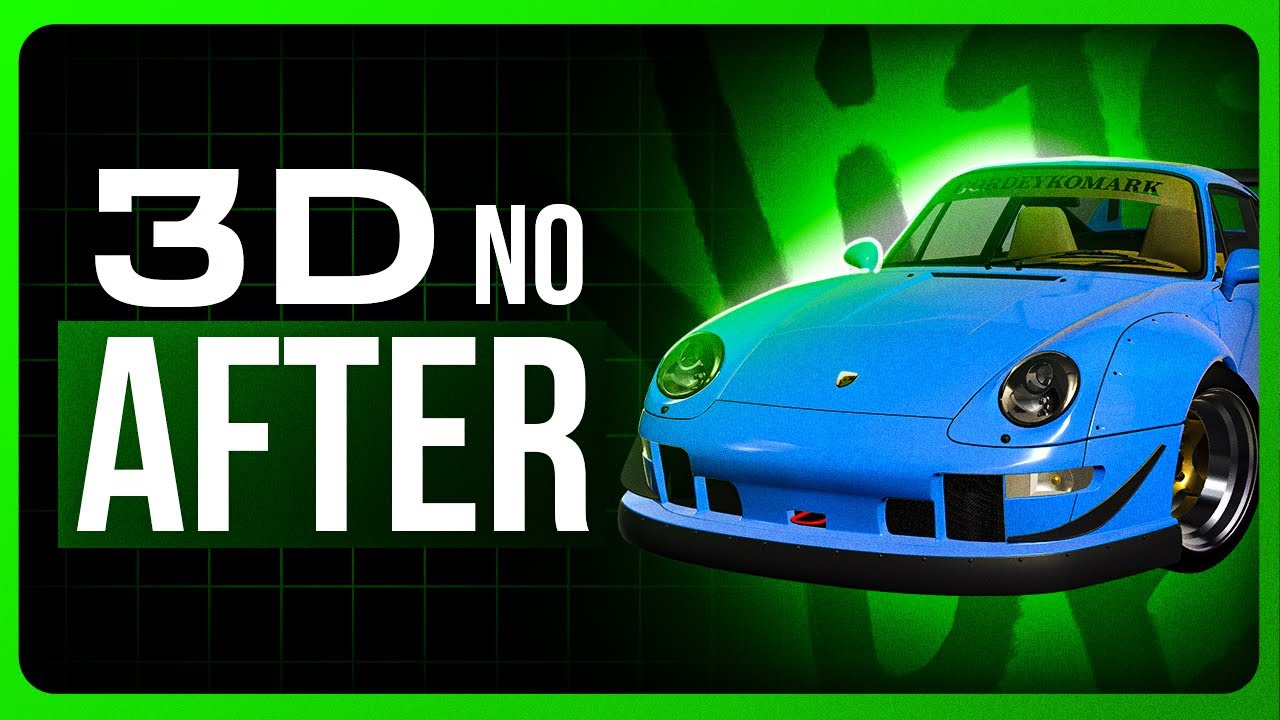 Como importar e animar um objeto 3D no After Effects SEM PLUGINS!