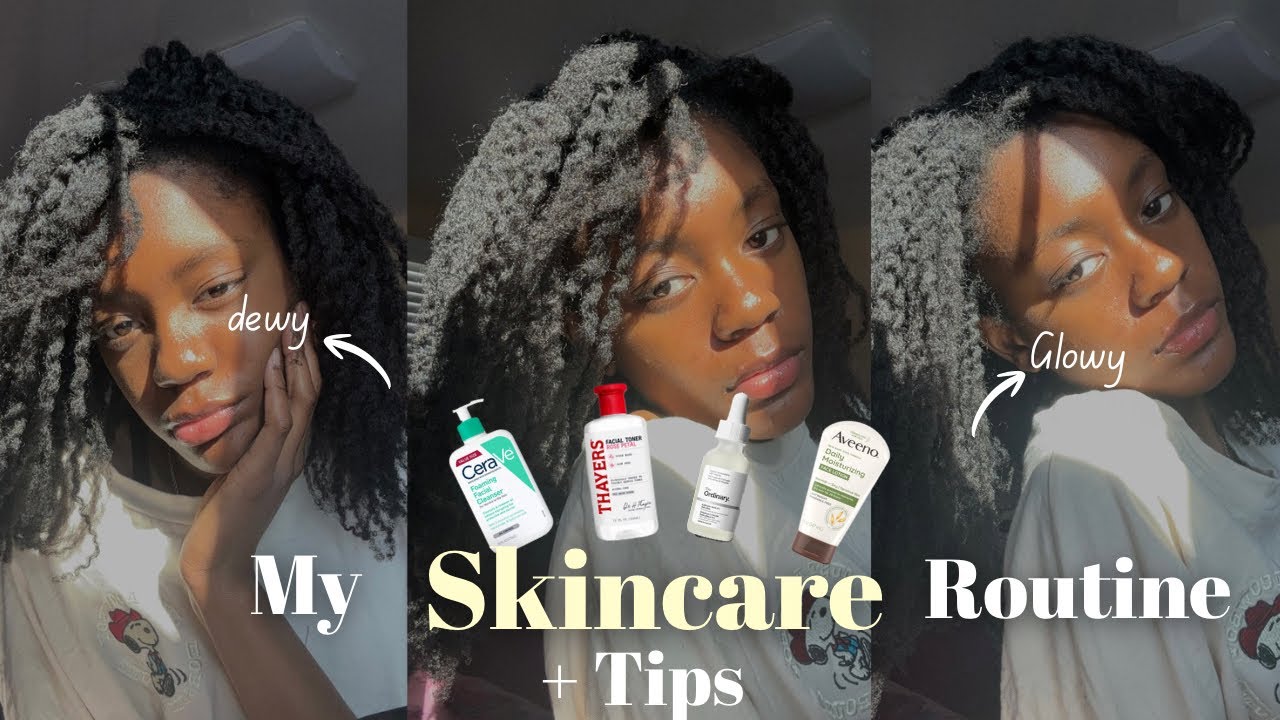 My Skincare Routine for CLEAR and GLOWY skin || + Products & Tips