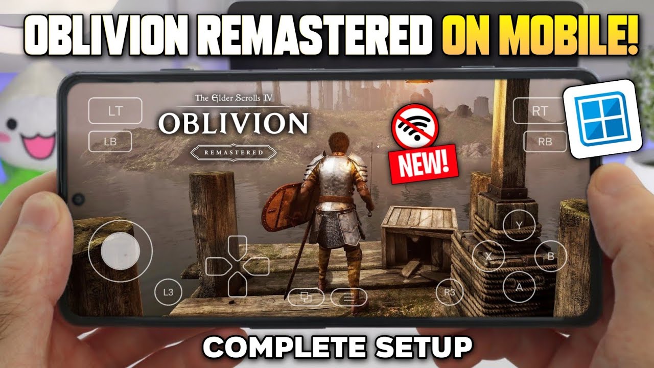 🚀 THE ELDER SCROLLS IV: OBLIVION REMASTERED On MOBILE! - Offline Oblivion Remastered Android