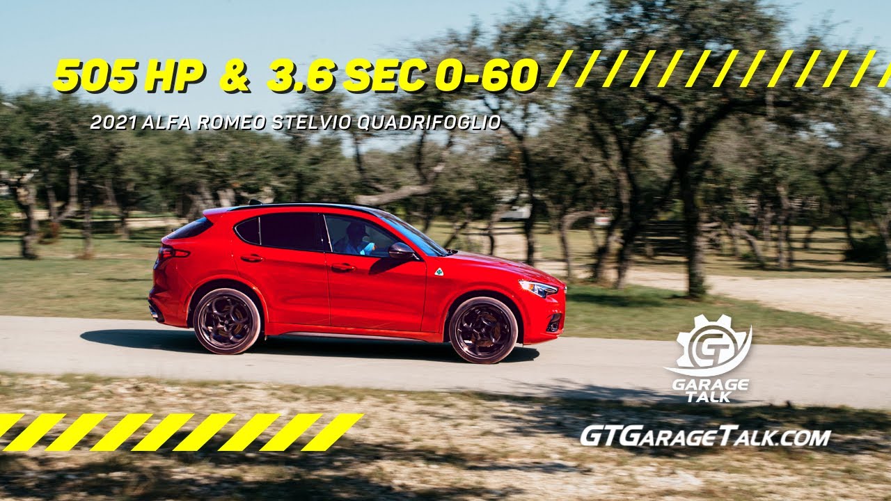 Внедорожник мощностью 505 лошадиных сил: Alfa Romeo Stelvio Quadrifoglio 2021 года