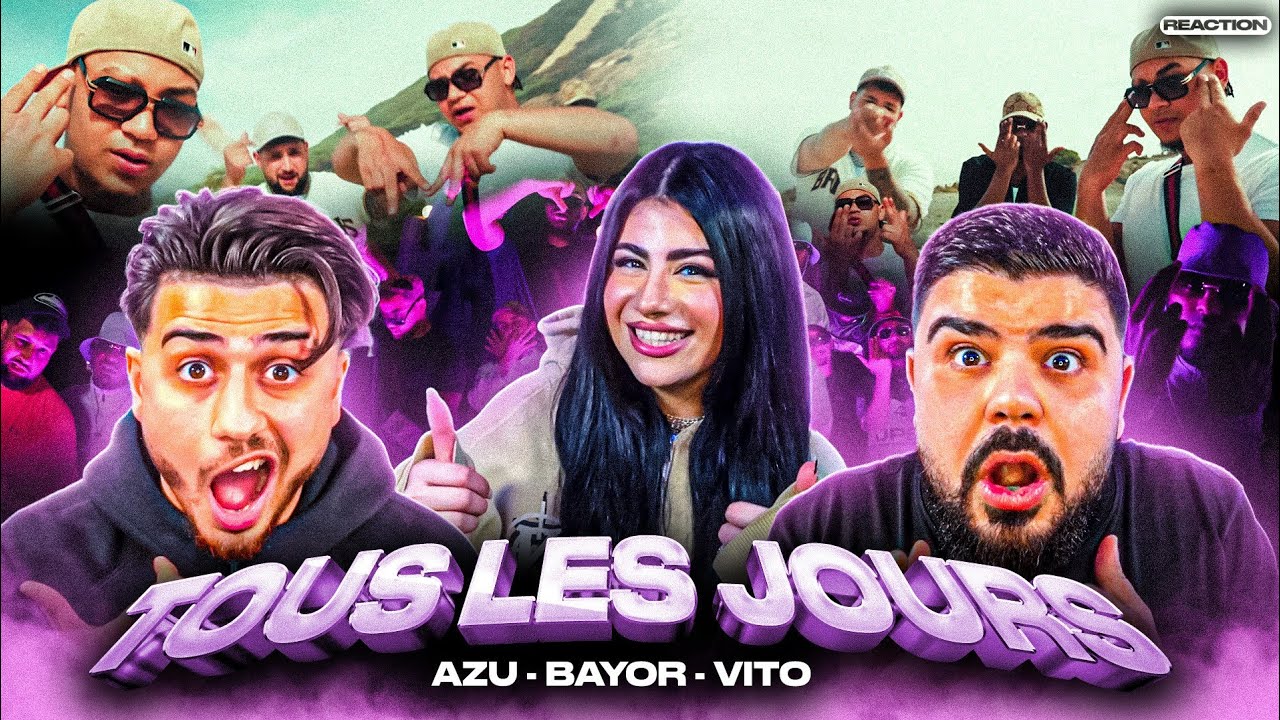 LUNE REACTS TO AZU, VITO & BAYOR FROM ICON 5 FOR THE FIRST TIME 😳 TOUS LES JOURS | Reaction with ...