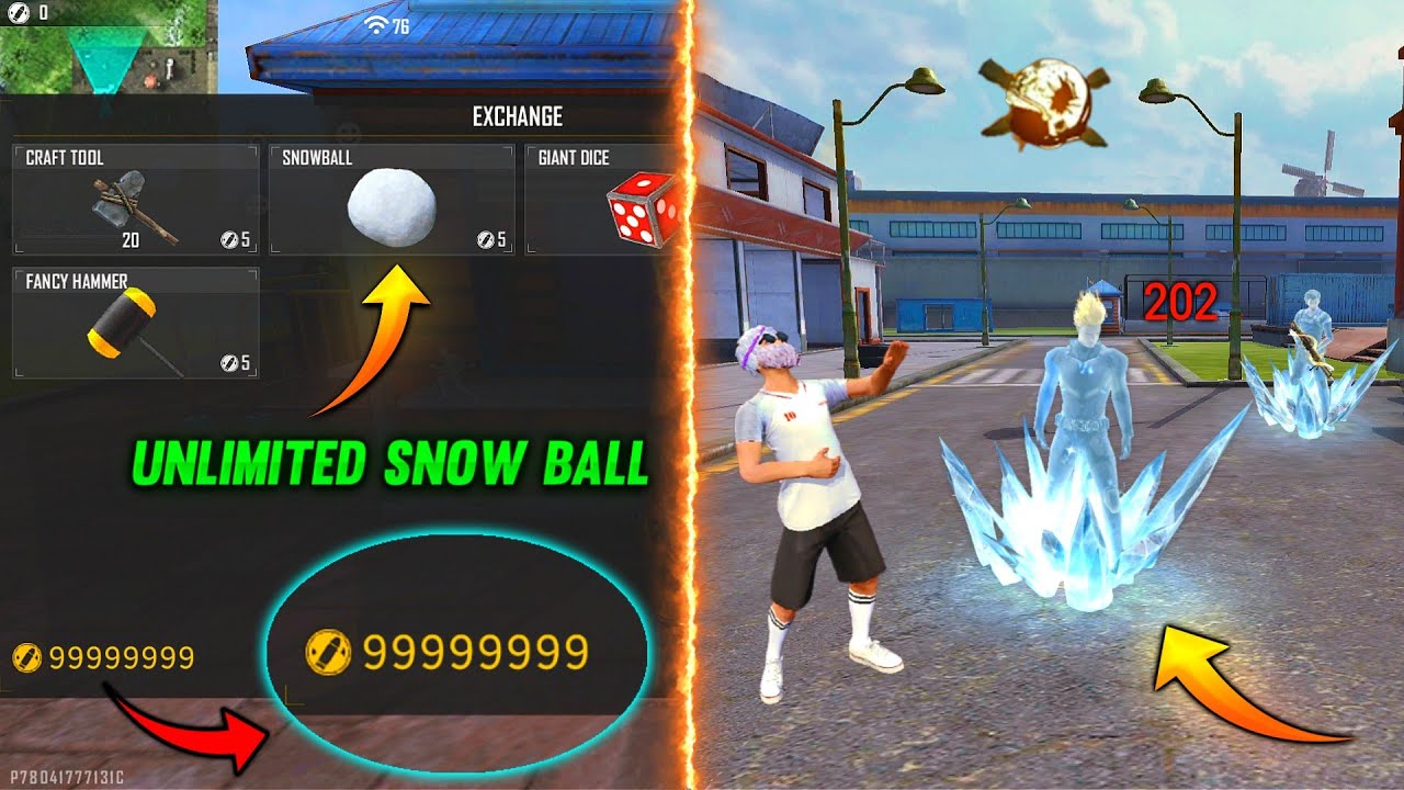 Training Ground Snowball Enter Trick And Tips I Top New Amazing Tips And Tricks | Free Fire Bug