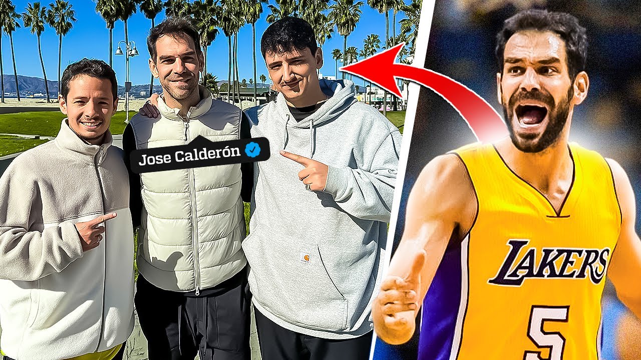 ¿CÓMO ES SER JUGADOR DE LOS LAKERS? Con Calderón