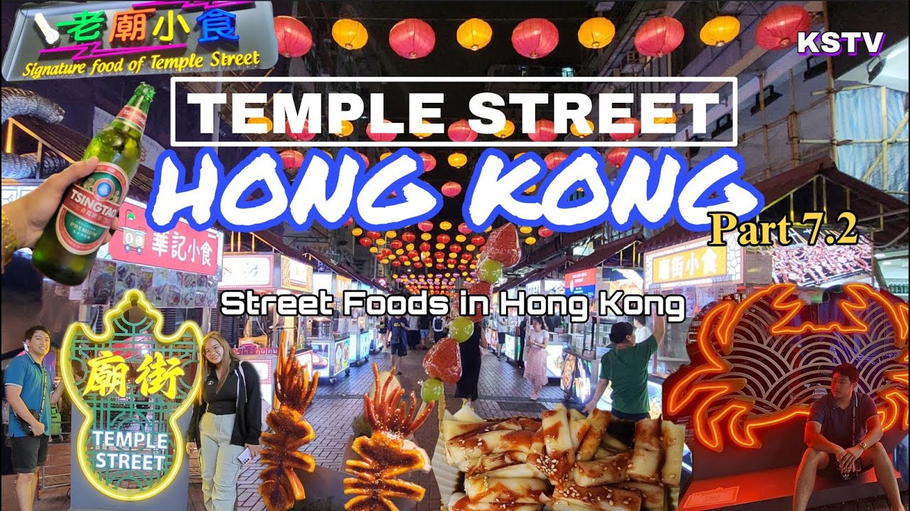 Tara Kain tayo sa Temple Street! Jordan Road Hong Kong | kensamtv