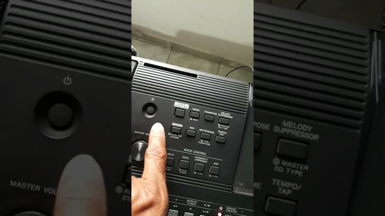 Psr E 463 Yamaha como gravar do celular para o pen drive