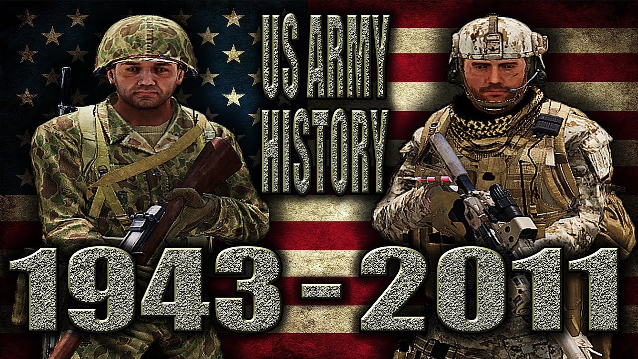 ARMA3 | US ARMY HISTORY | 1943 - 2011 (OUTFITS/LOADOUTS) [1440p60 Quality]