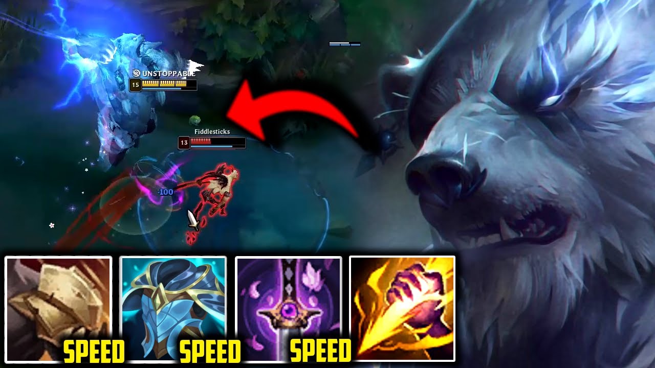 This Volibear Build Turns him into a NO SKILL S+ JUNGLER🔥 (NONE CAN ESCAPE👌) - League of Legends