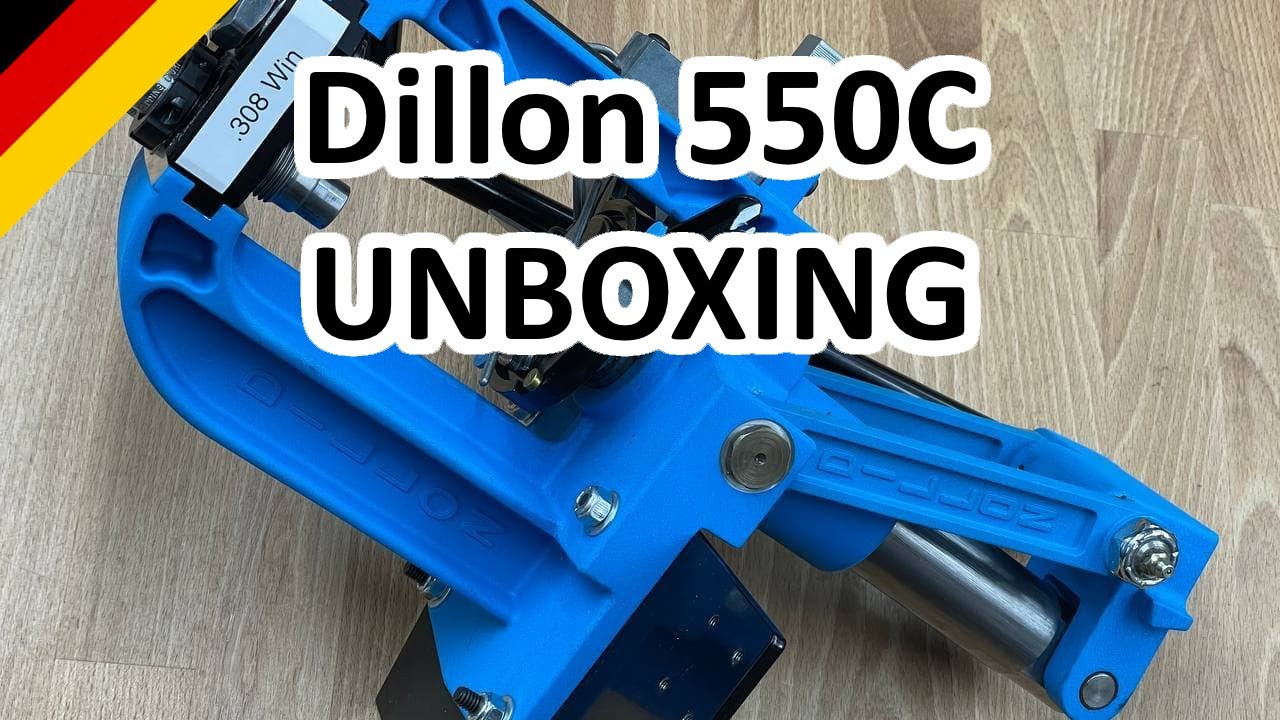 GERMAN - Unboxing & Setup Dillon RL550C - Wieso diese Presse?