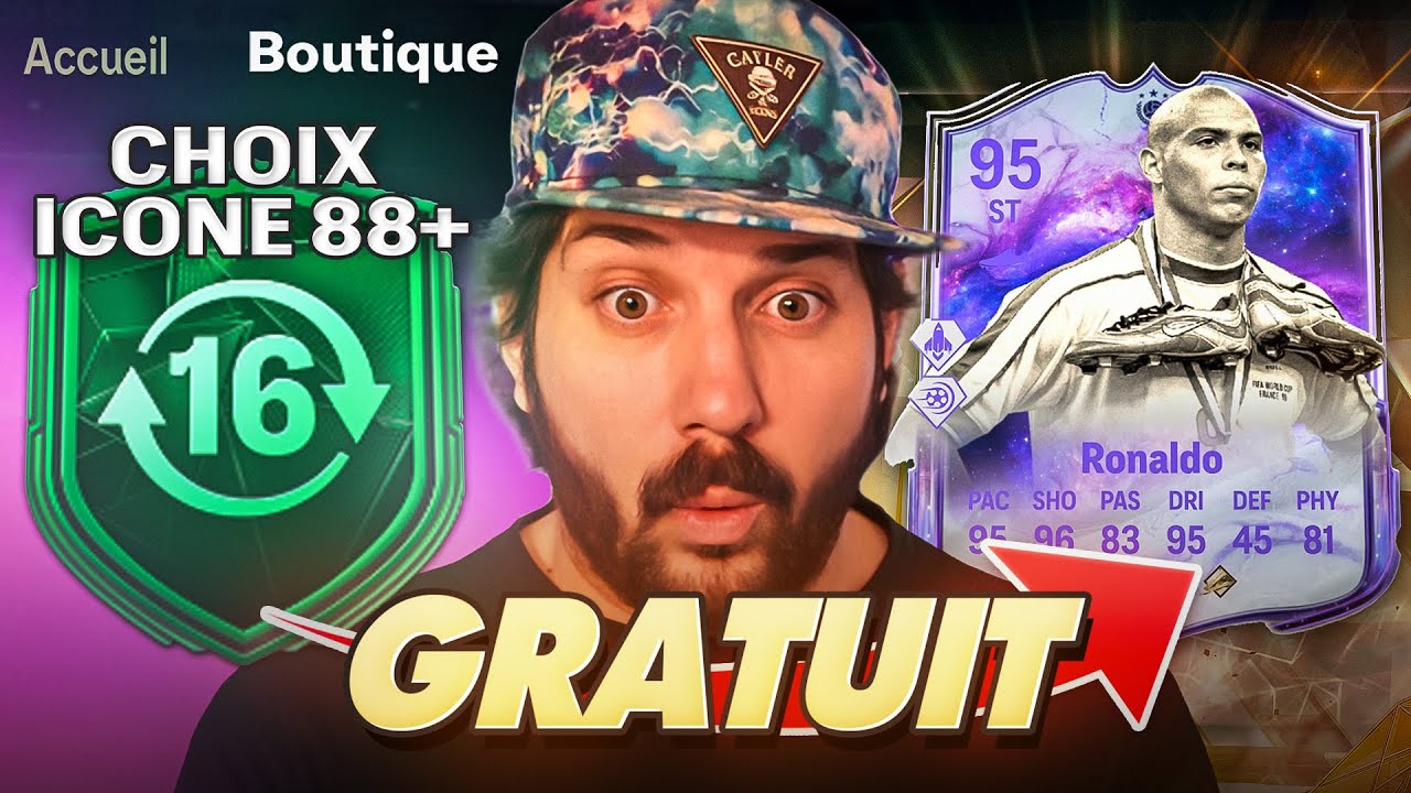 Récupérer LE CHOIX ICONE 88+ GRATUIT ( 16 JETONS SWAP ICONE ) ! FC 25