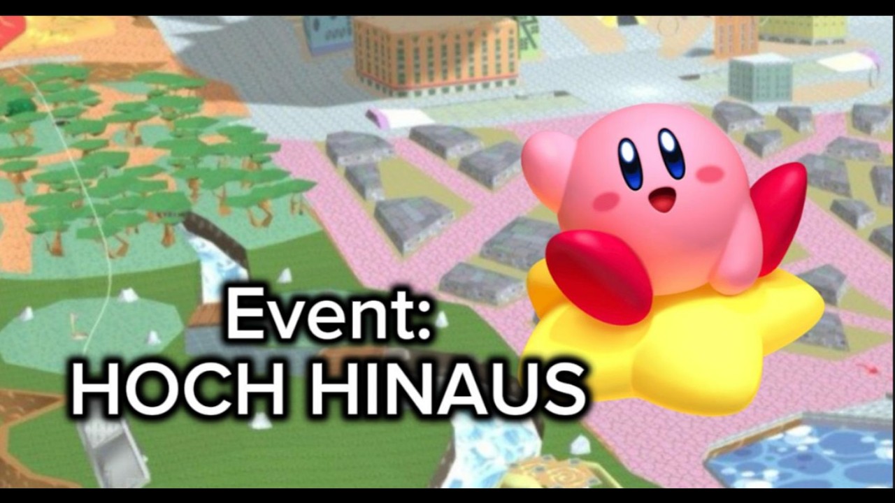 Kirby air riders Event: Hoch Hinaus!!!! Kirby Air Riders