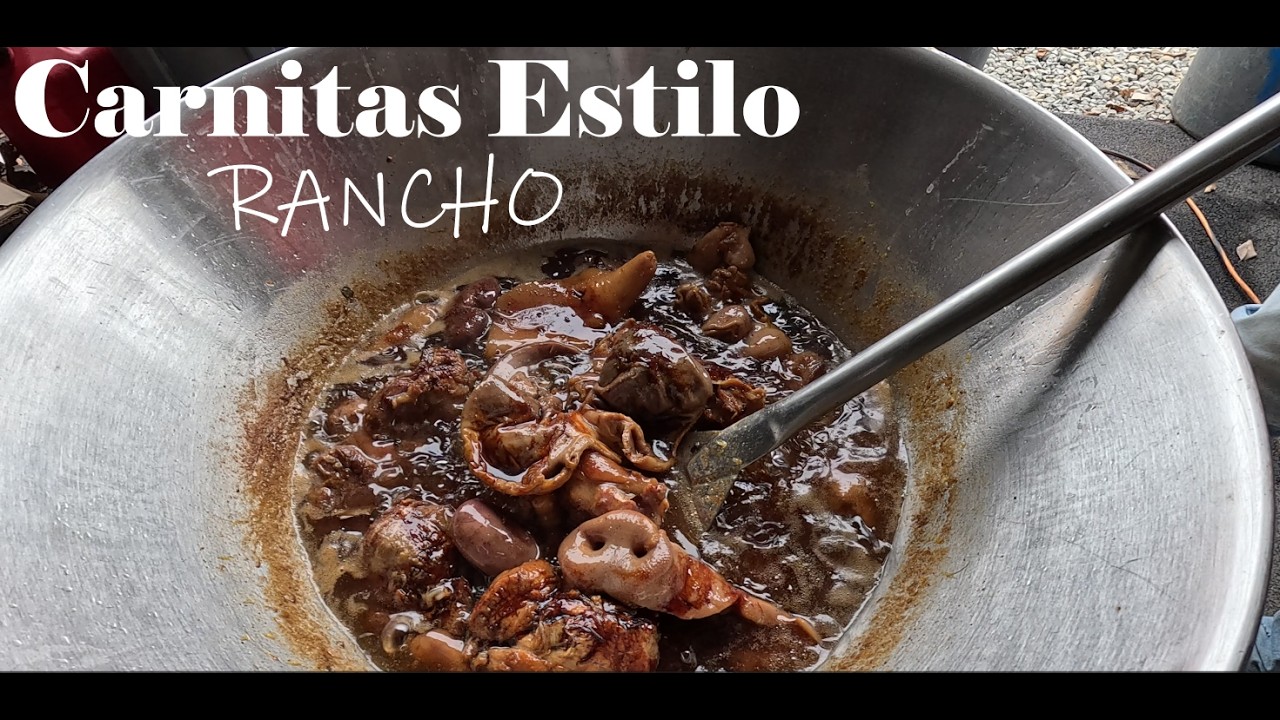 Como Preparar unas CARNITAS ESTILO RANCHO