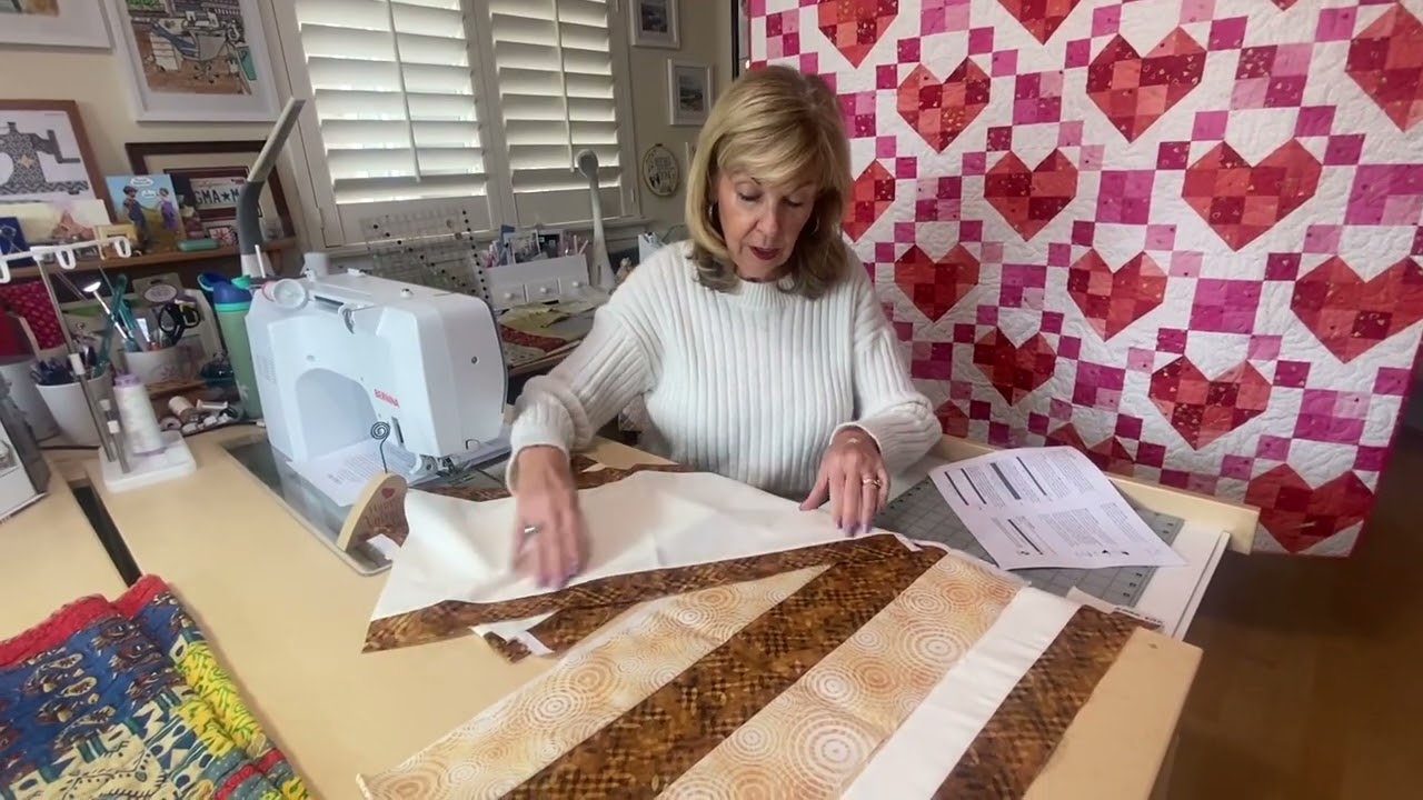 2026 Mystery Quilt Month 1 Piecing