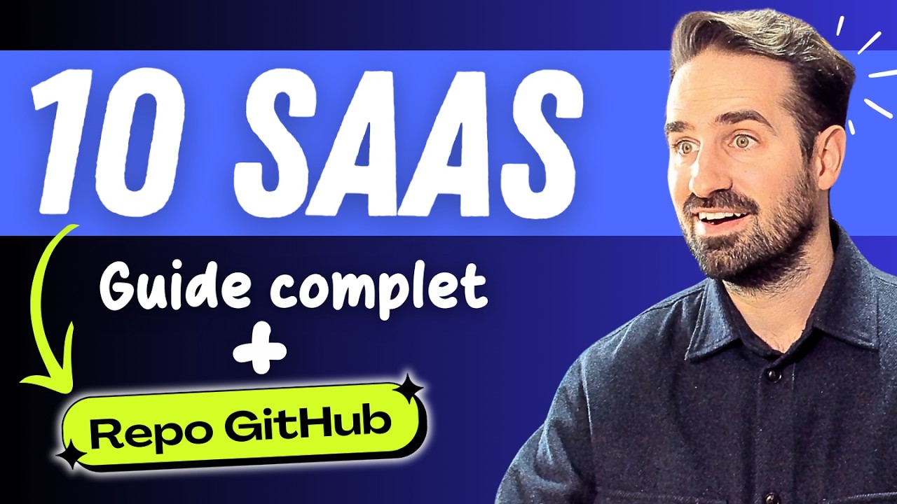 10 SaaS à coder en 2026 (Guide + GitHub)