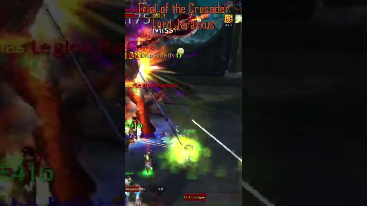 Taktyka Lord Jaraxxus - Trial of the Crusader #shorts