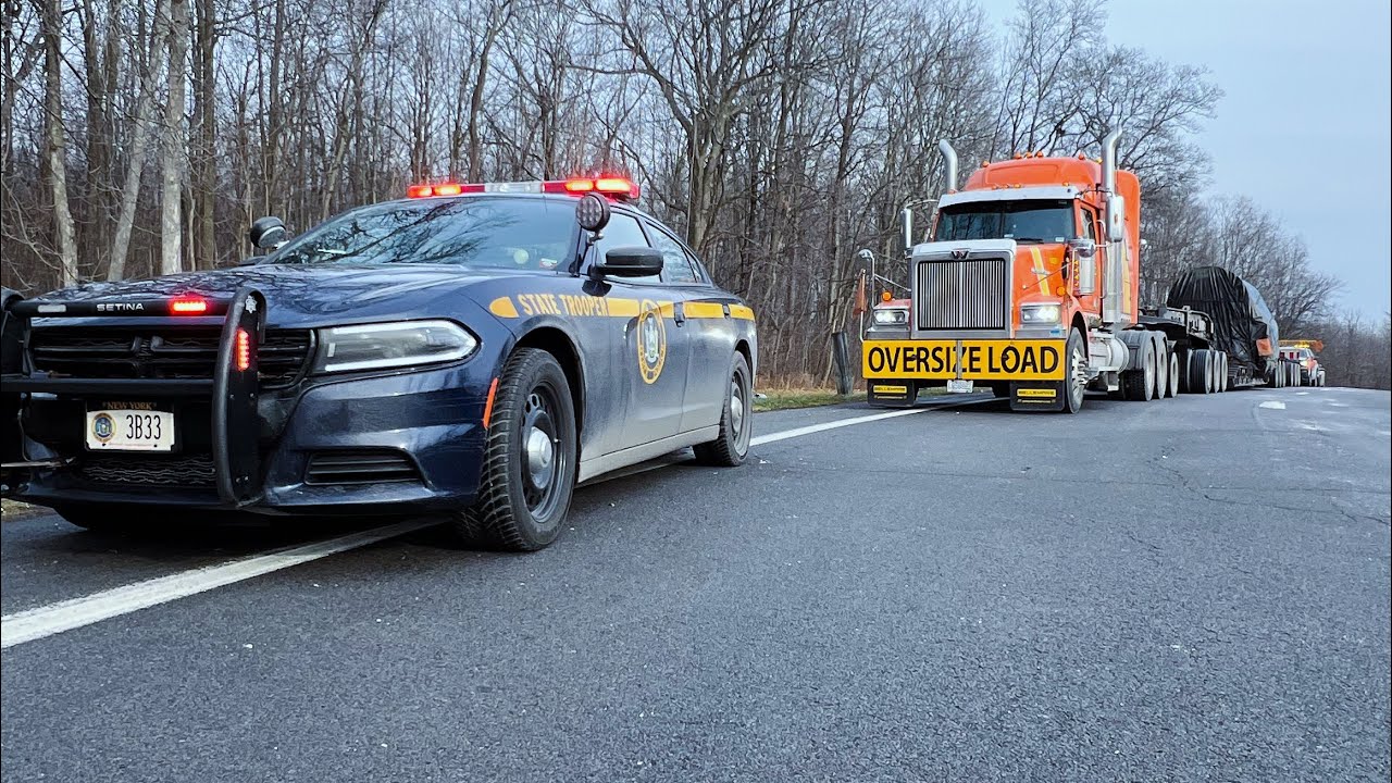 13 axle heavy haul in New York State