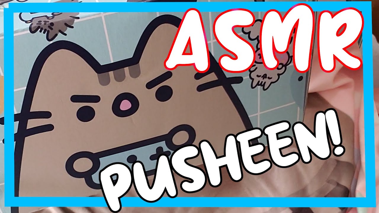 [ ASMR ] ☆ Набор Pusheen Cat ☆ Распаковка зимы 2022