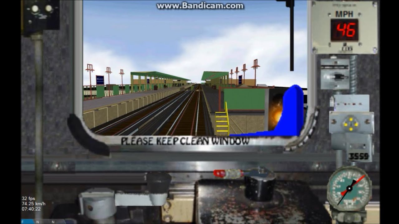 OpenBVE HD: New York City Subway R32 Pre-GOH Cab Ride on BMT Lexington Avenue Elevated (12 Line)