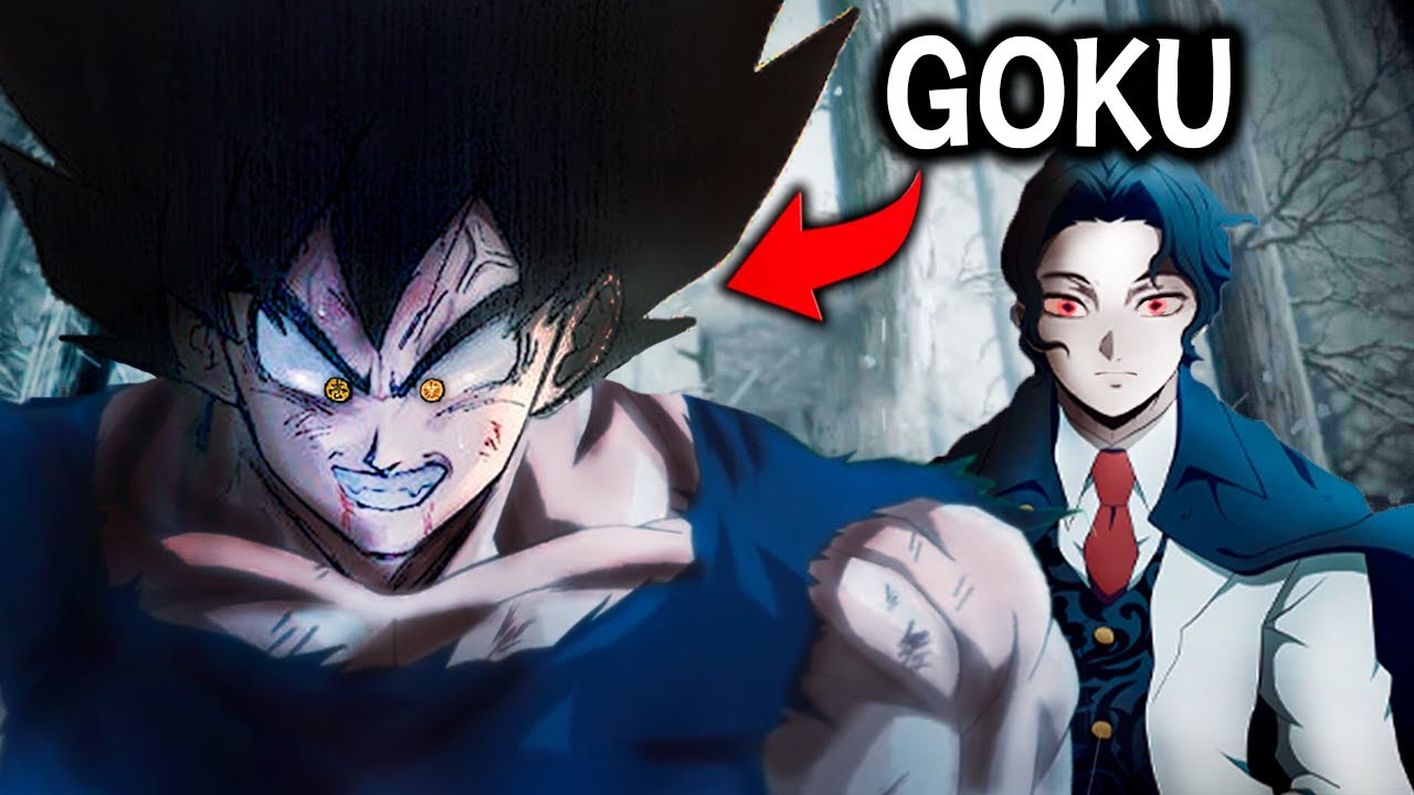 ¿Que Pasaría si Goku Viajara a Kimetsu no Yaiba?
