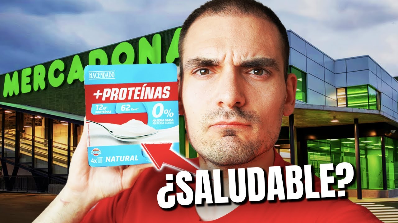 ¿El YOGUR + PROTEÍNAS de MERCADONA es SALUDABLE?