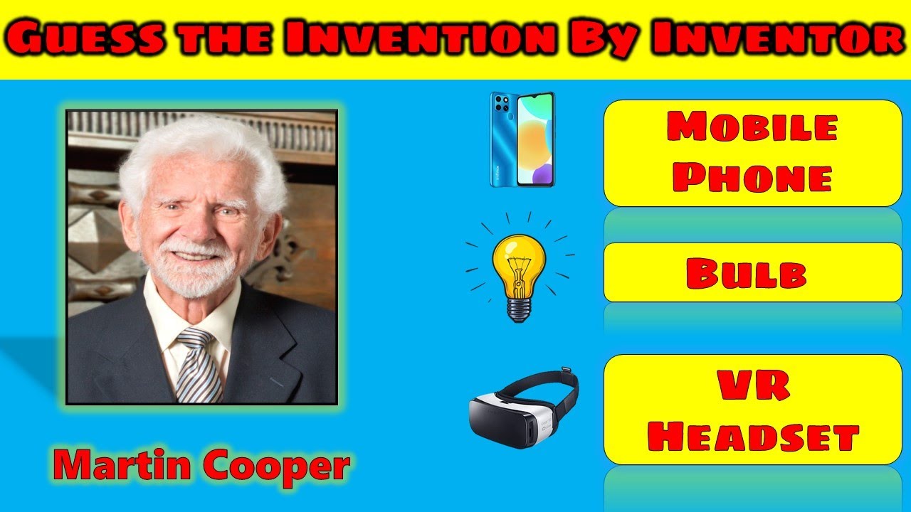 Guess the Invention by Inventor