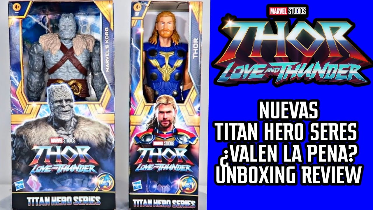 Thor Love And Thunder Korg Unboxing Titan Hero Series
