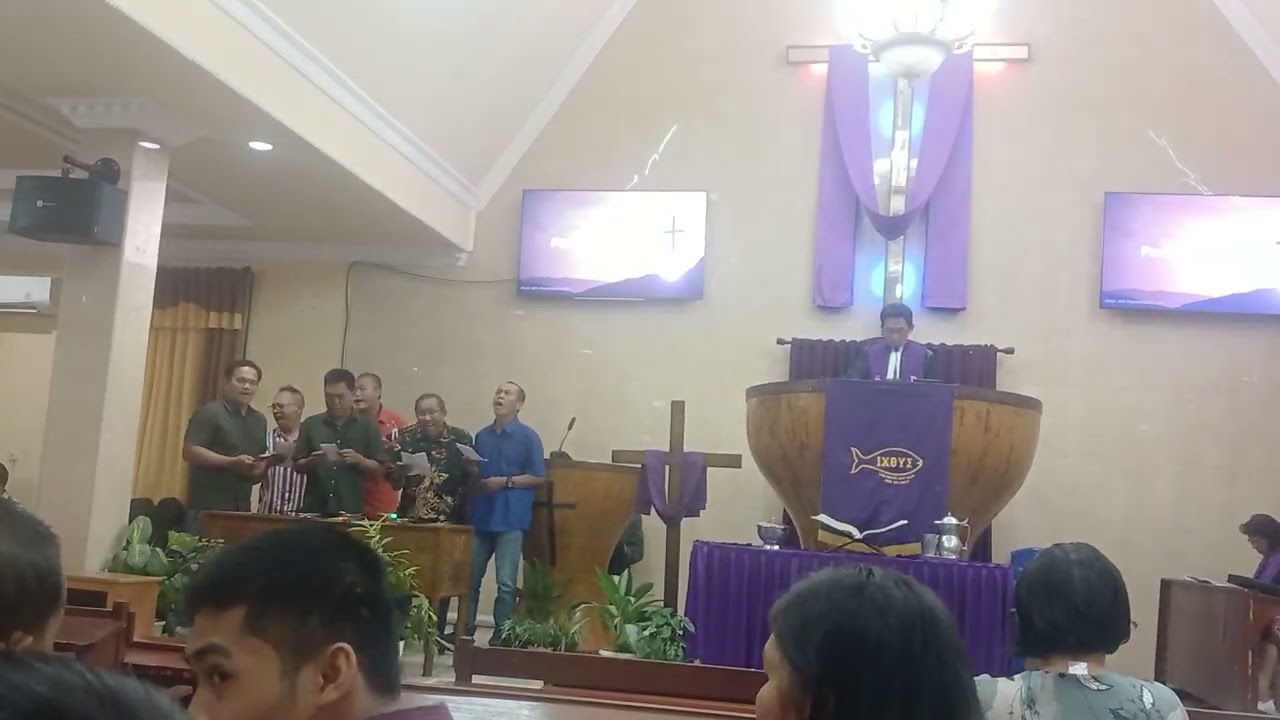 Dia Rela  ( Cover ) - VG Sketsa  Gereja toraja Ebenhaezer Balikpapan