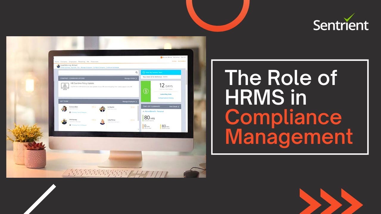 The Role of HRMS in Compliance Management | Sentrient HR