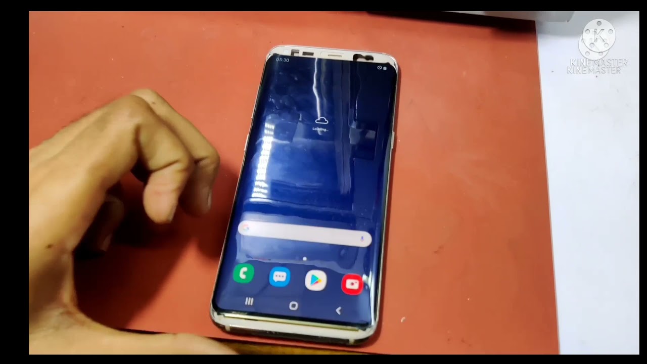 Samsung S8 touch glass replacement..in frame procee