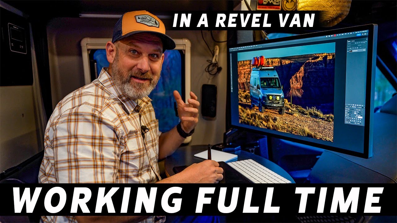 Working Full Time From My Revel Van- Photography Workstation