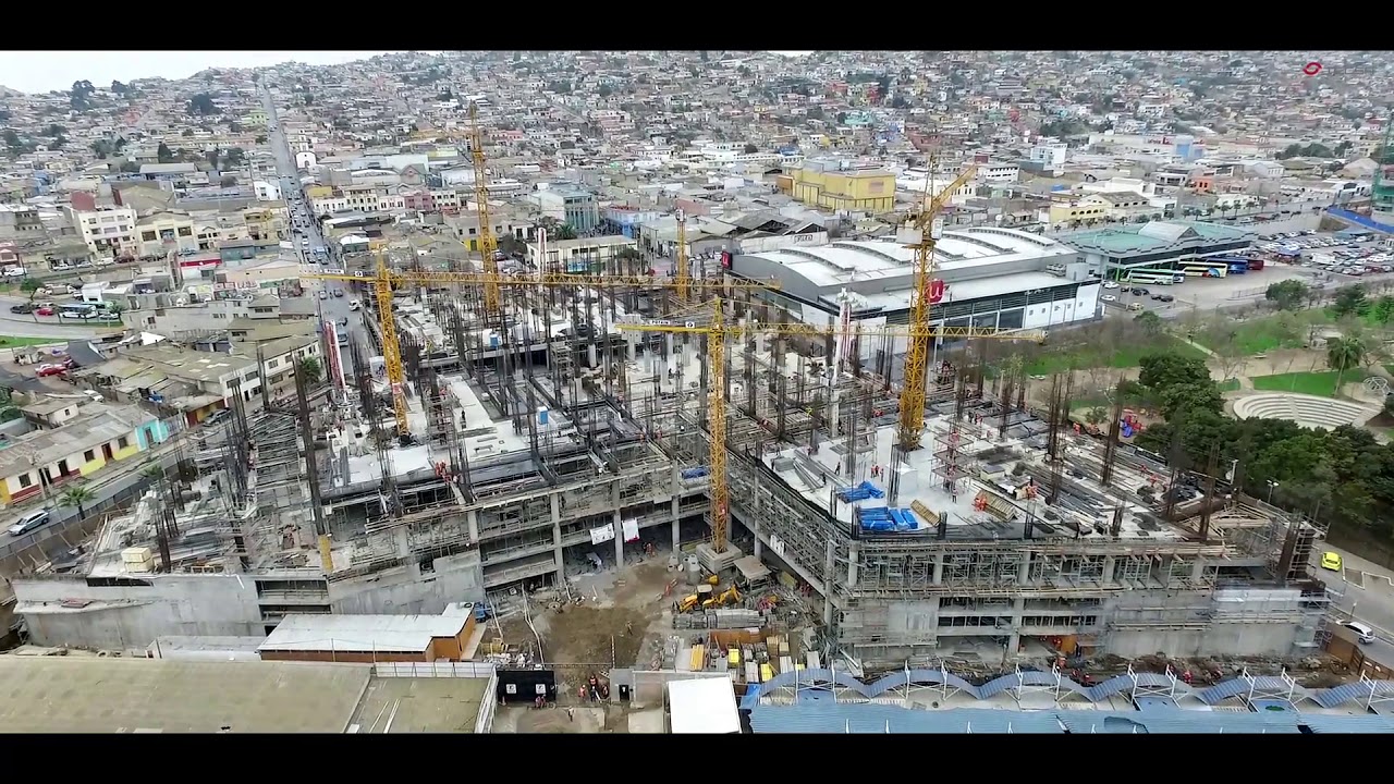 Proceso de Construcción Mall Vivo Coquimbo / VisionDrone Servicios Audiovisuales.